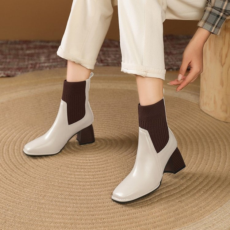 Amara | Women Chunky Ankle Boots