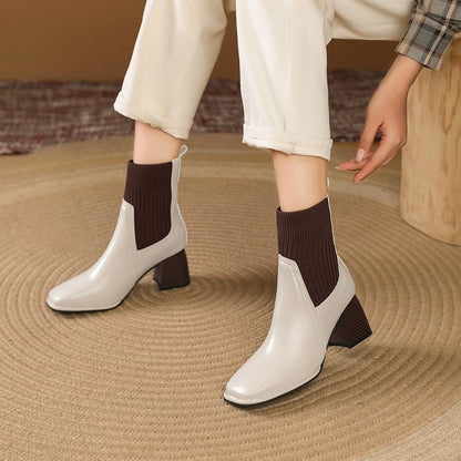 Amara | Women Chunky Ankle Boots