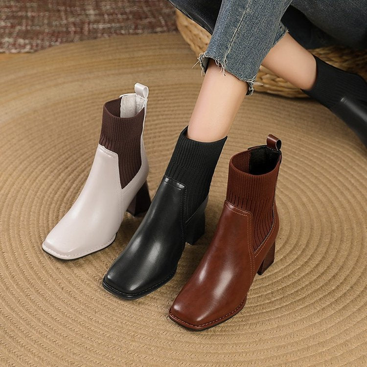 Amara | Women Chunky Ankle Boots