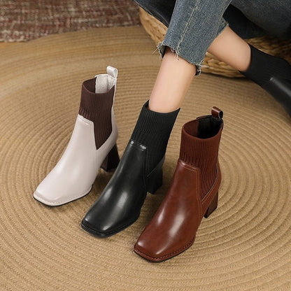 Amara | Women Chunky Ankle Boots