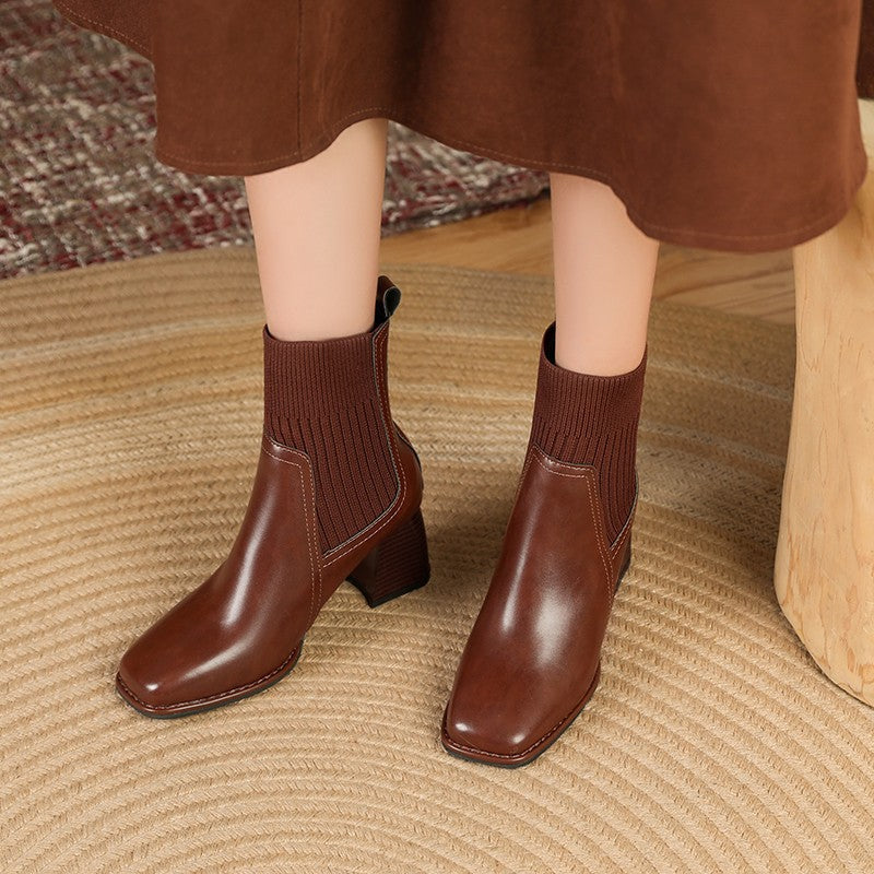 Amara | Women Chunky Ankle Boots