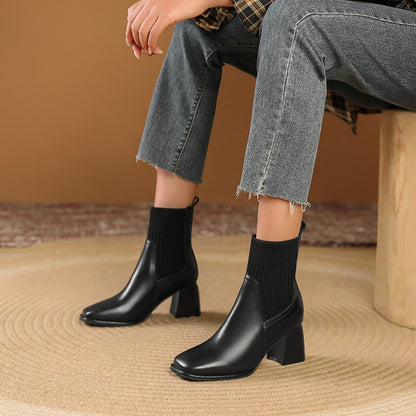 Amara | Women Chunky Ankle Boots