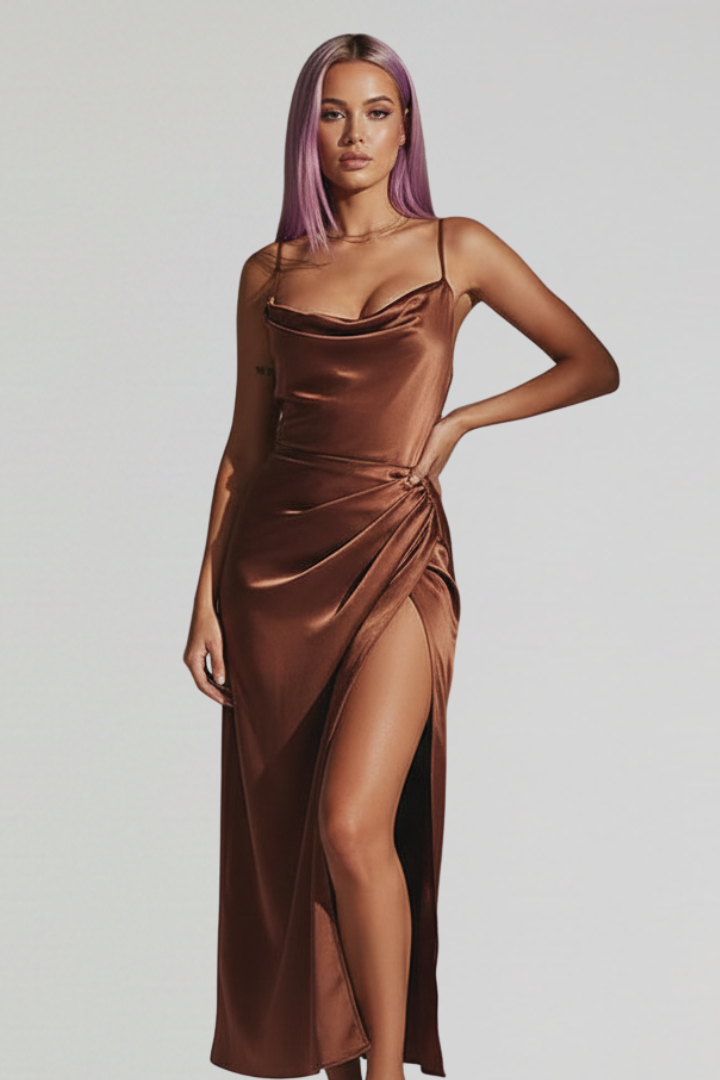 Camille | Women Satin Slip Dress