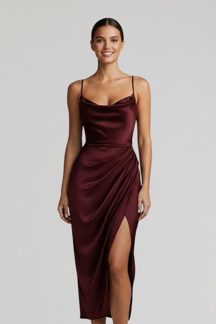 Camille | Women Satin Slip Dress