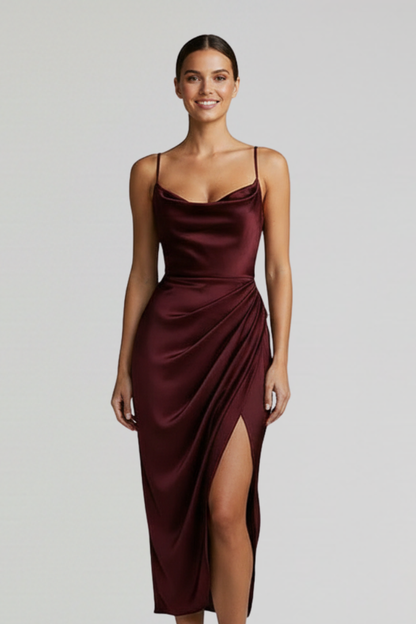Camille | Women Satin Slip Dress