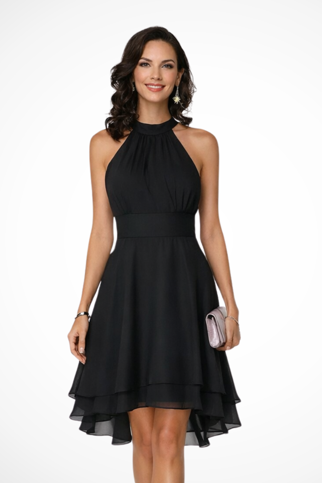 Colette | Women Halter Cocktail Dress