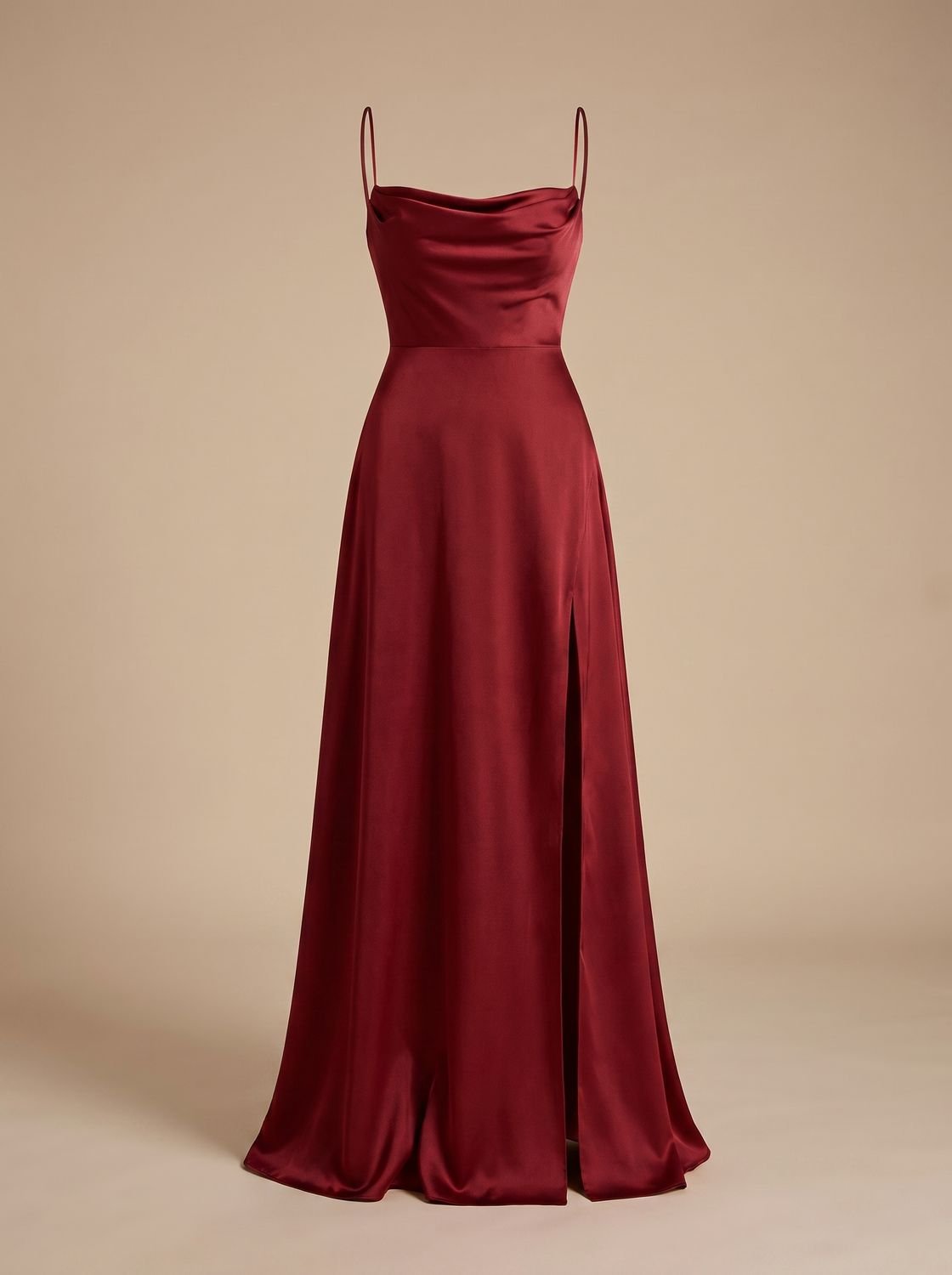 Dorothea | Women Cowl Satin Slip Dress
