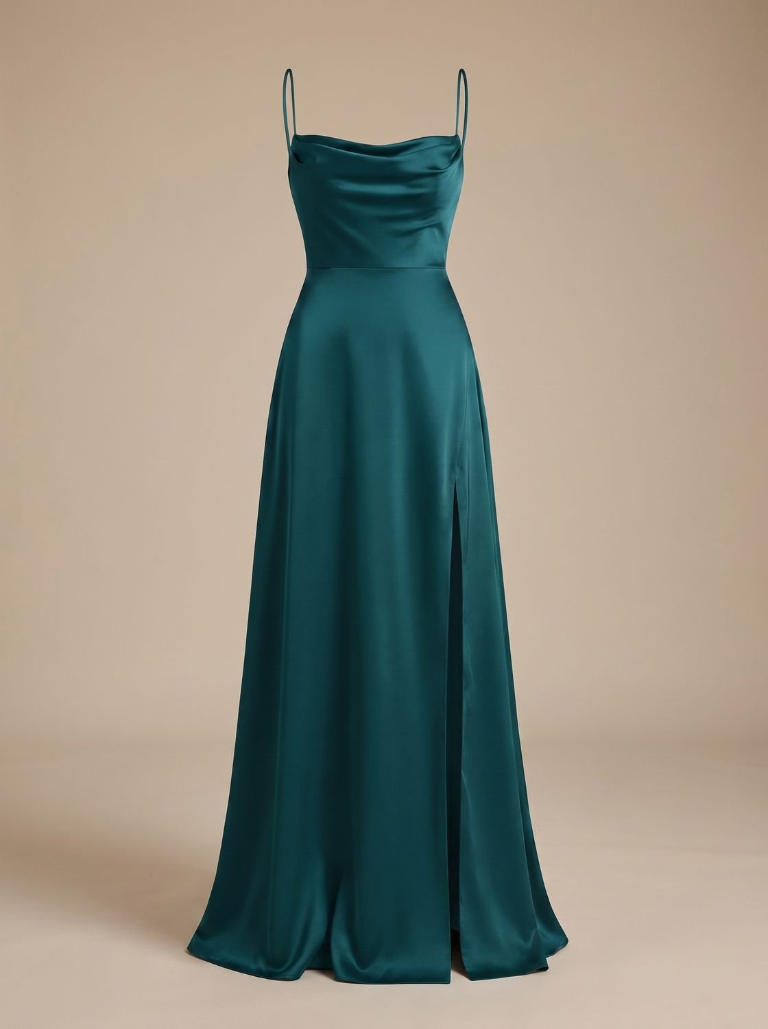 Dorothea | Women Cowl Satin Slip Dress
