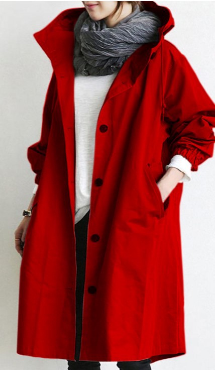Eira | Women Hooded Trench Coat