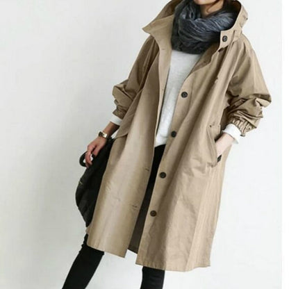 Eira | Women Hooded Trench Coat