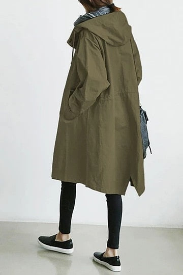 Eira | Women Hooded Trench Coat