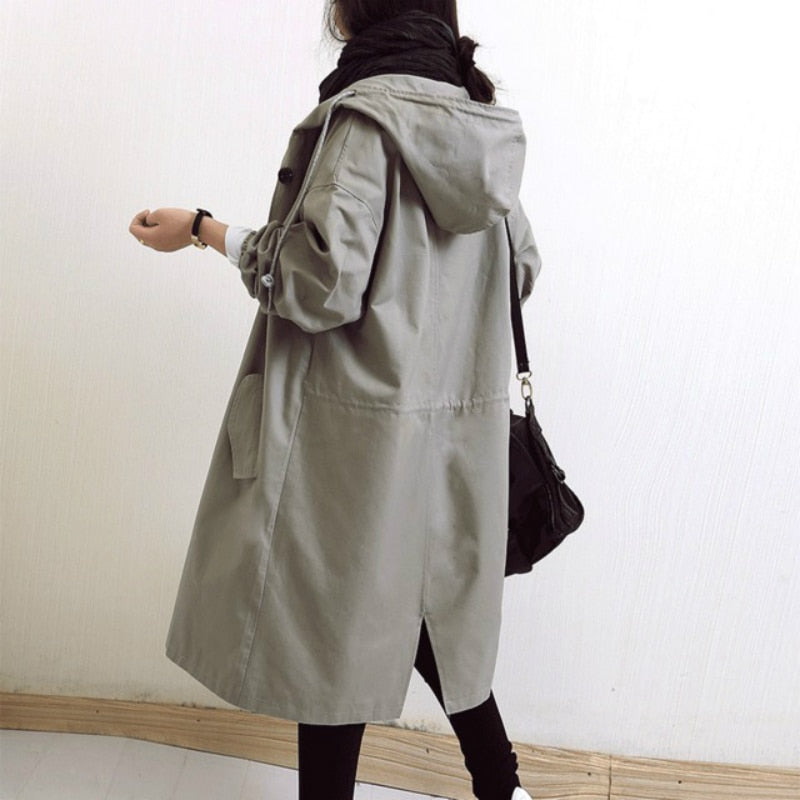 Eira | Women Hooded Trench Coat