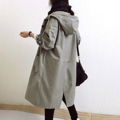 Eira | Women Hooded Trench Coat