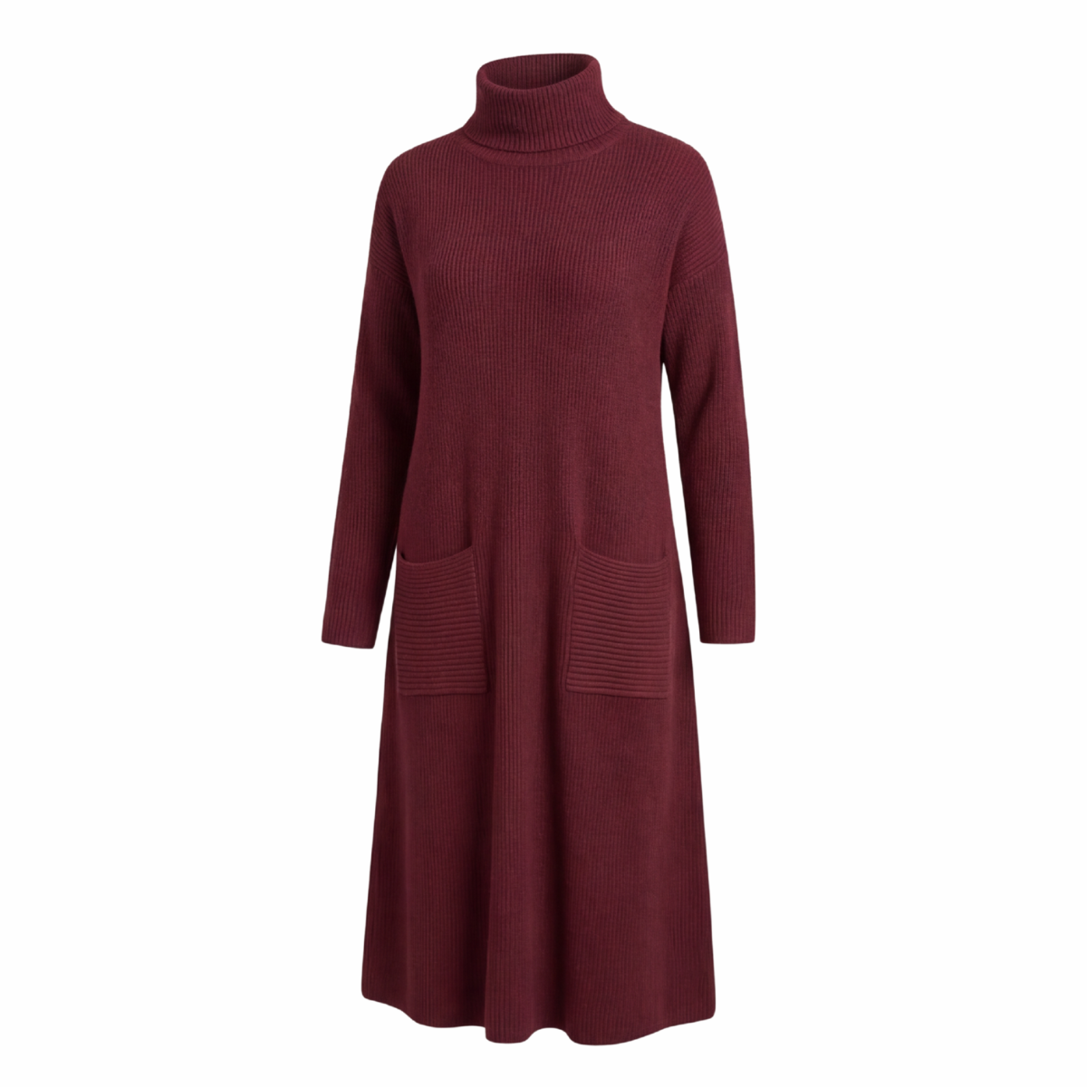 Elowen | Women Turtleneck Knit Sweater Dress