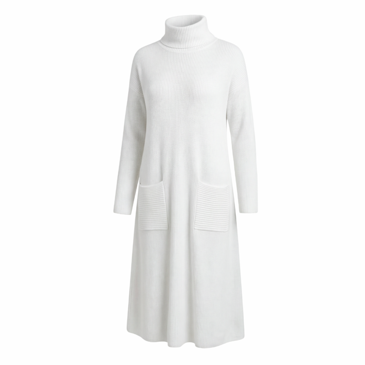 Elowen | Women Turtleneck Knit Sweater Dress