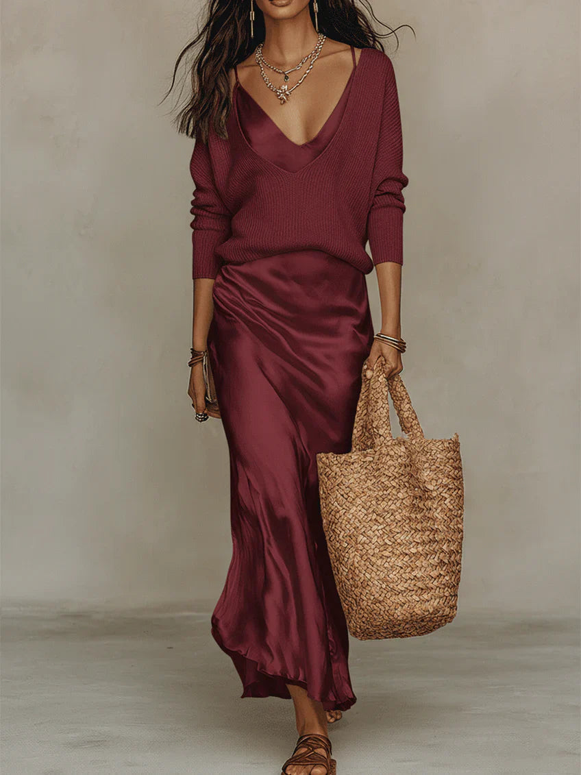 Fern | Women Satin Slip Dress