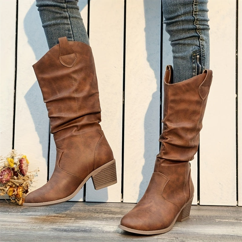 Frida | Women Western Knee High Boots