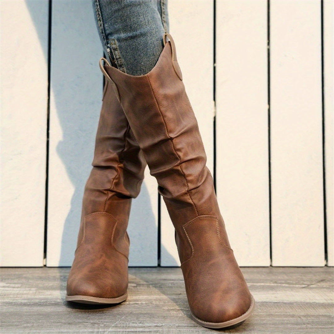 Frida | Women Western Knee High Boots