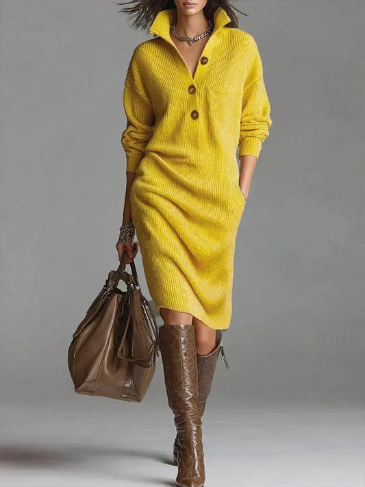 Isla | Women Knit Sweater Dress
