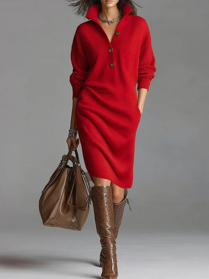 Isla | Women Knit Sweater Dress