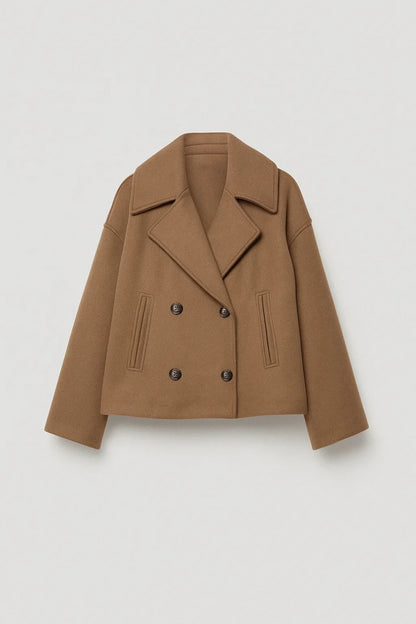 Jessa | Women Double Breasted Peacoat