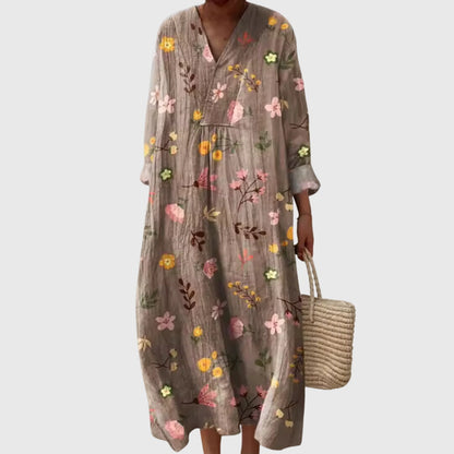 Josie | Women Long Sleeve Midi Dress