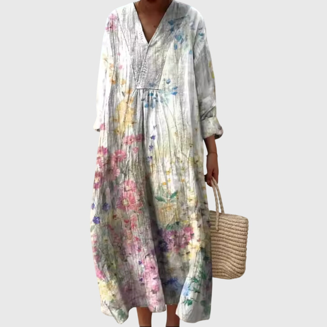 Josie | Women Long Sleeve Midi Dress