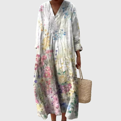 Josie | Women Long Sleeve Midi Dress