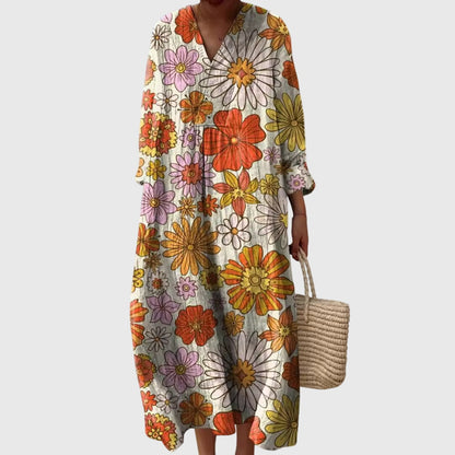 Josie | Women Long Sleeve Midi Dress