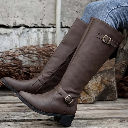 Juna | Women Knee High Boots