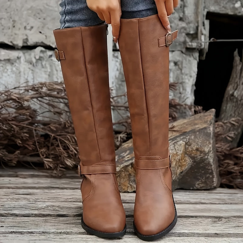 Juna | Women Knee High Boots