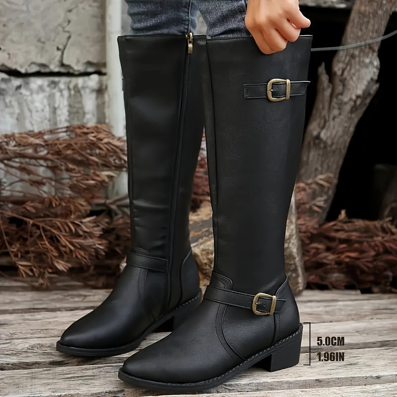 Juna | Women Knee High Boots
