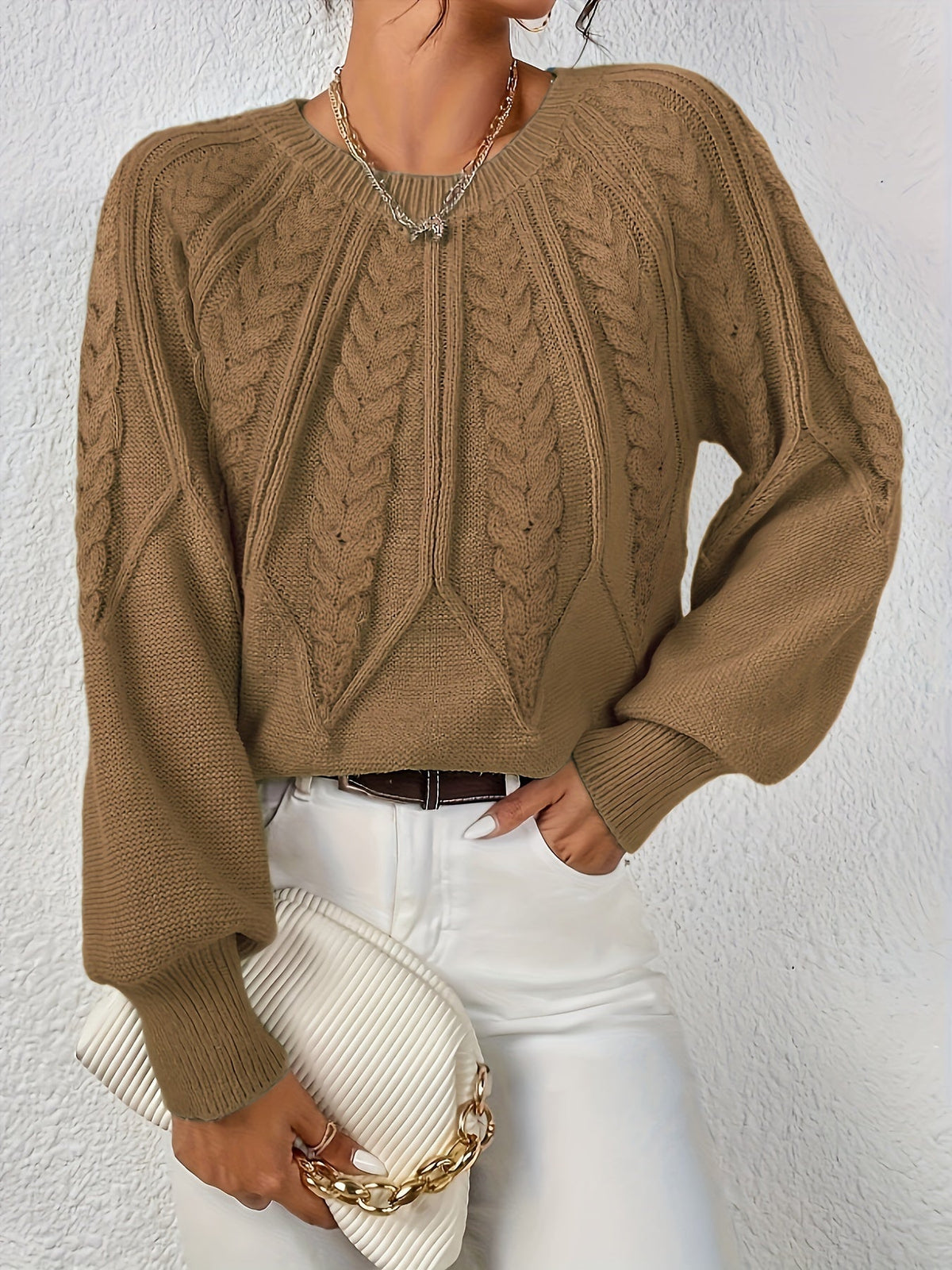 Keira | Women Cable Knit Sweater