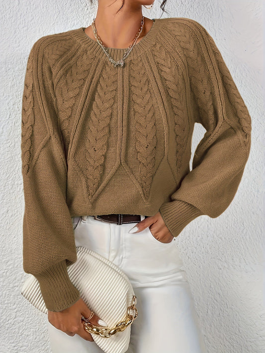 Keira | Women Cable Knit Sweater