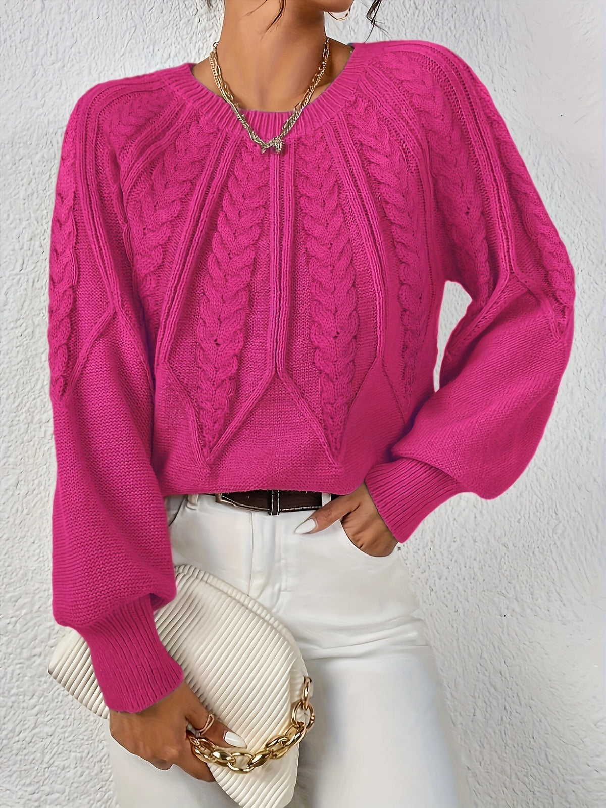 Keira | Women Cable Knit Sweater