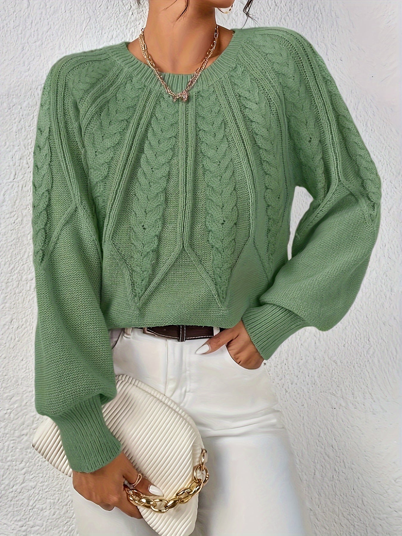 Keira | Women Cable Knit Sweater