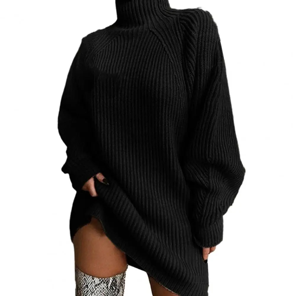 Maeve | Women Turtleneck Knit Sweater Dress
