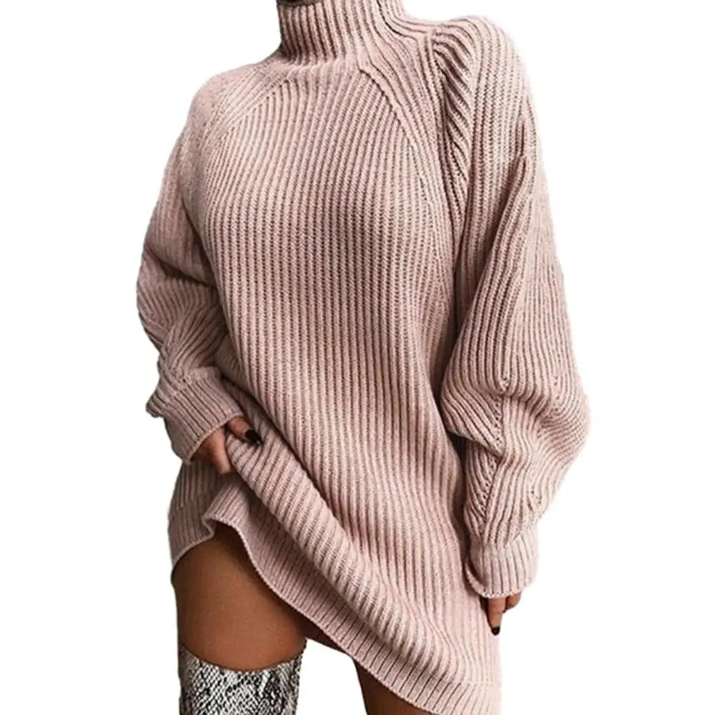 Maeve | Women Turtleneck Knit Sweater Dress