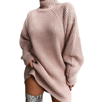 Maeve | Women Turtleneck Knit Sweater Dress