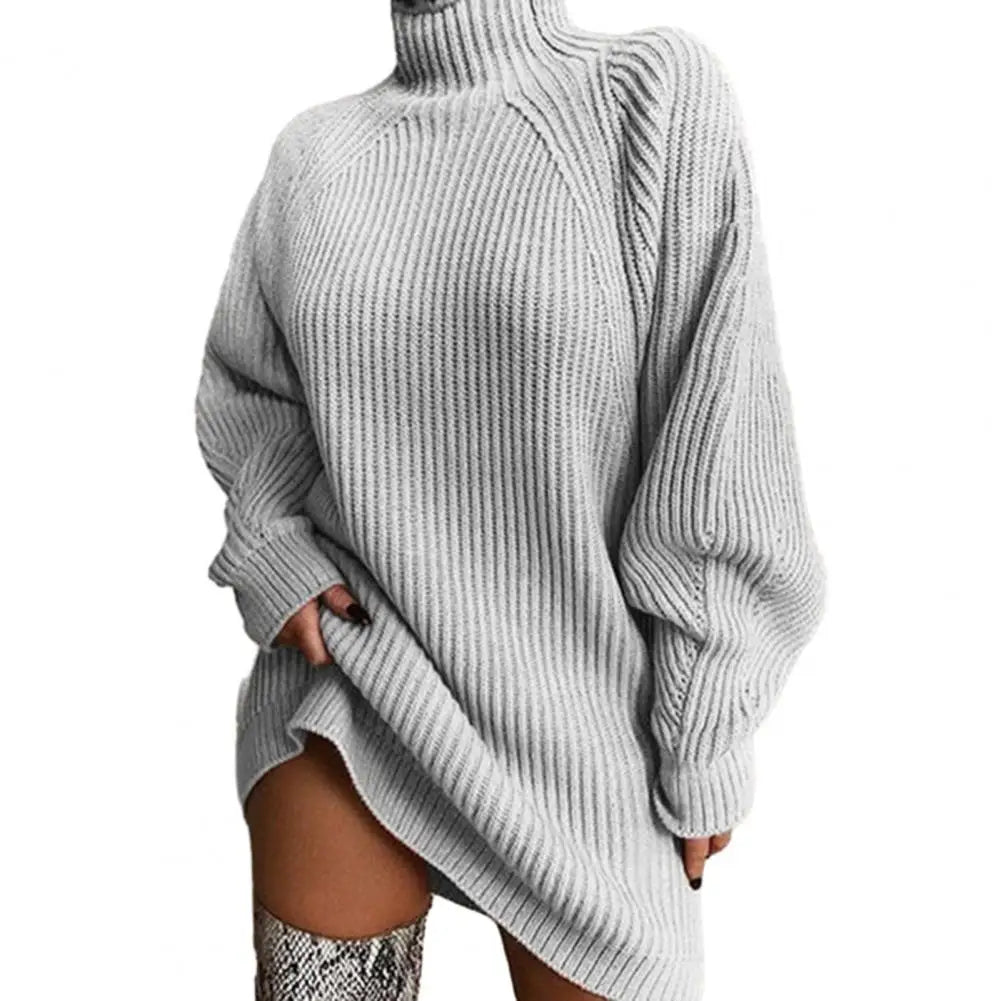 Maeve | Women Turtleneck Knit Sweater Dress