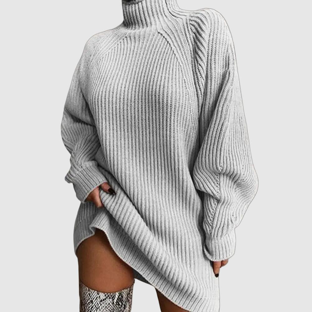 Maeve | Women Turtleneck Knit Sweater Dress