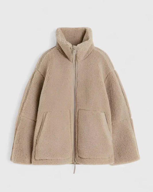 Olive | Women Teddy Coat