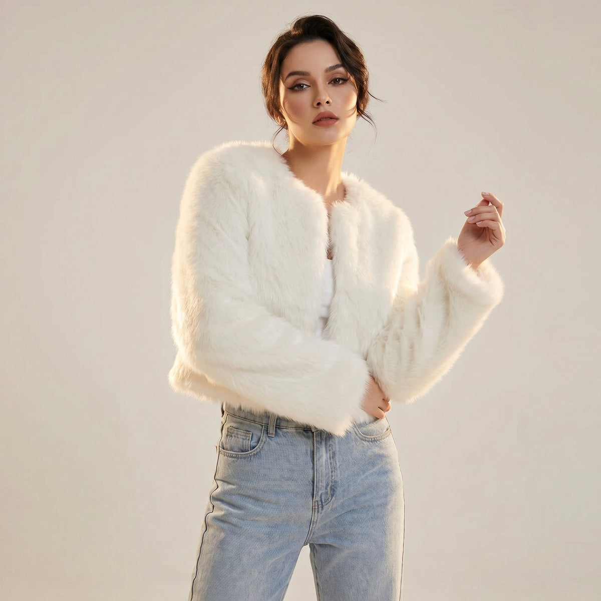 Perla | Women Faux Fur Coat
