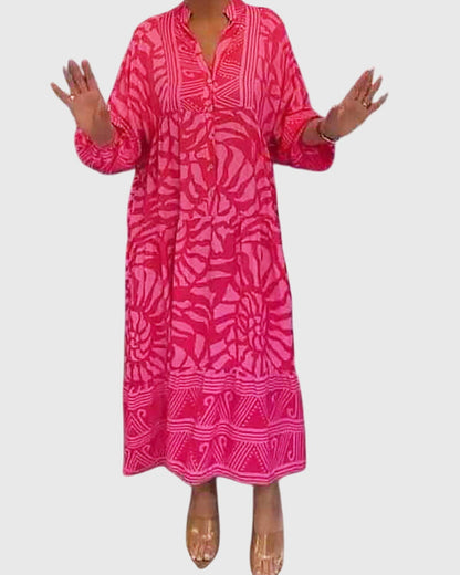 Romilly | Women Long Sleeve Midi Dress