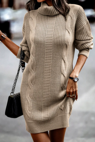 Sienna | Women Knit Sweater Dress