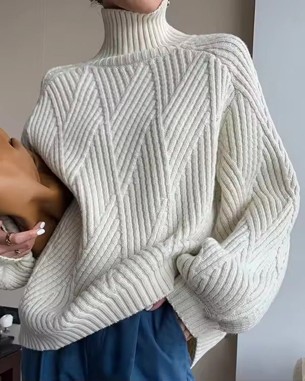 Tamsin | Women Turtleneck Sweater