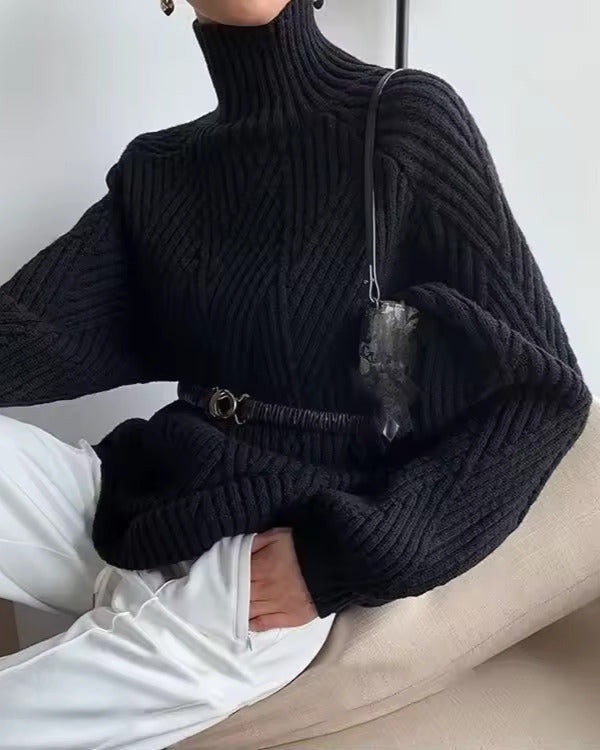 Tamsin | Women Turtleneck Sweater