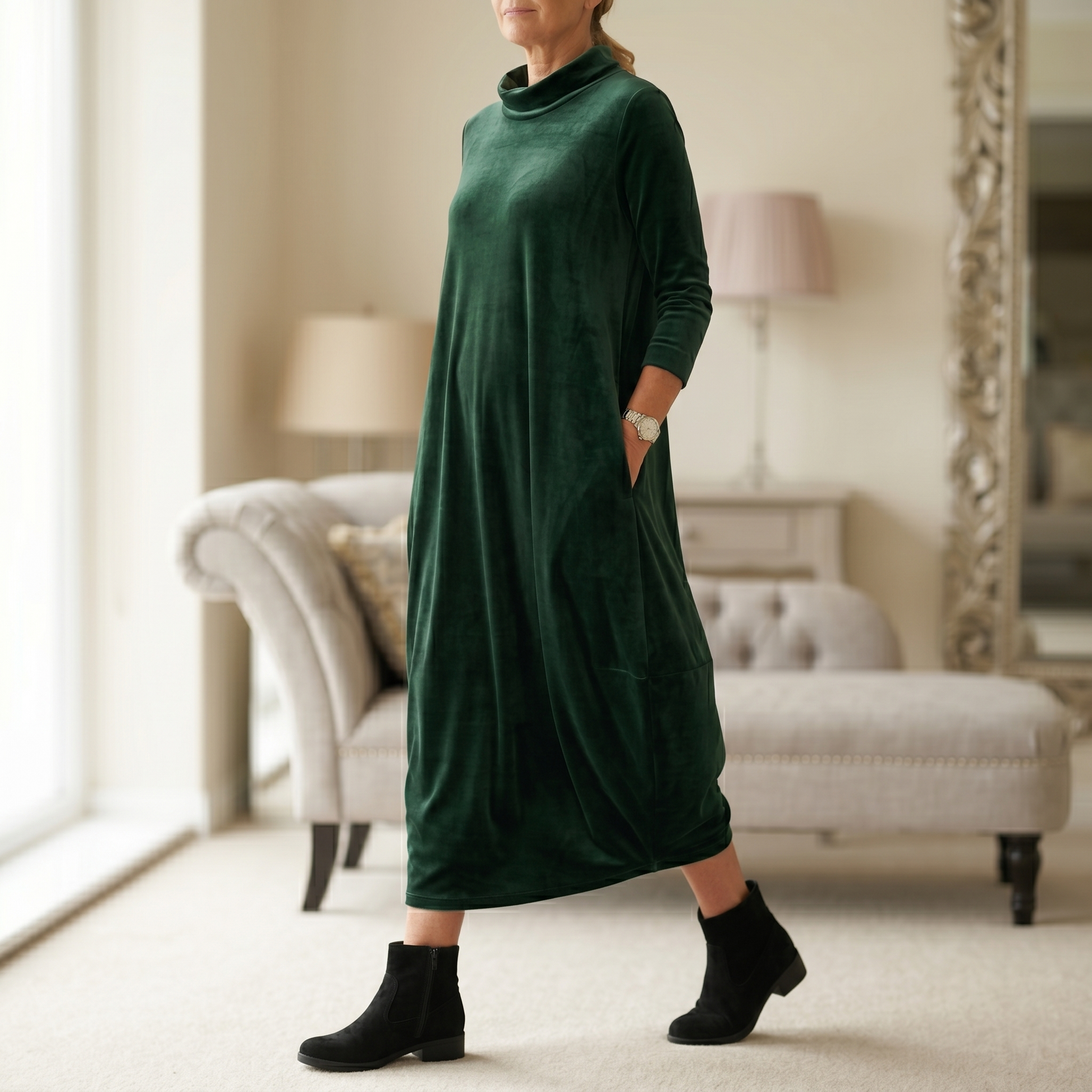 Thea | Women Velvet Dress