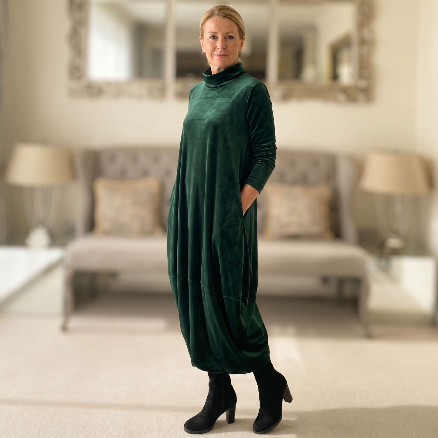 Thea | Women Velvet Dress