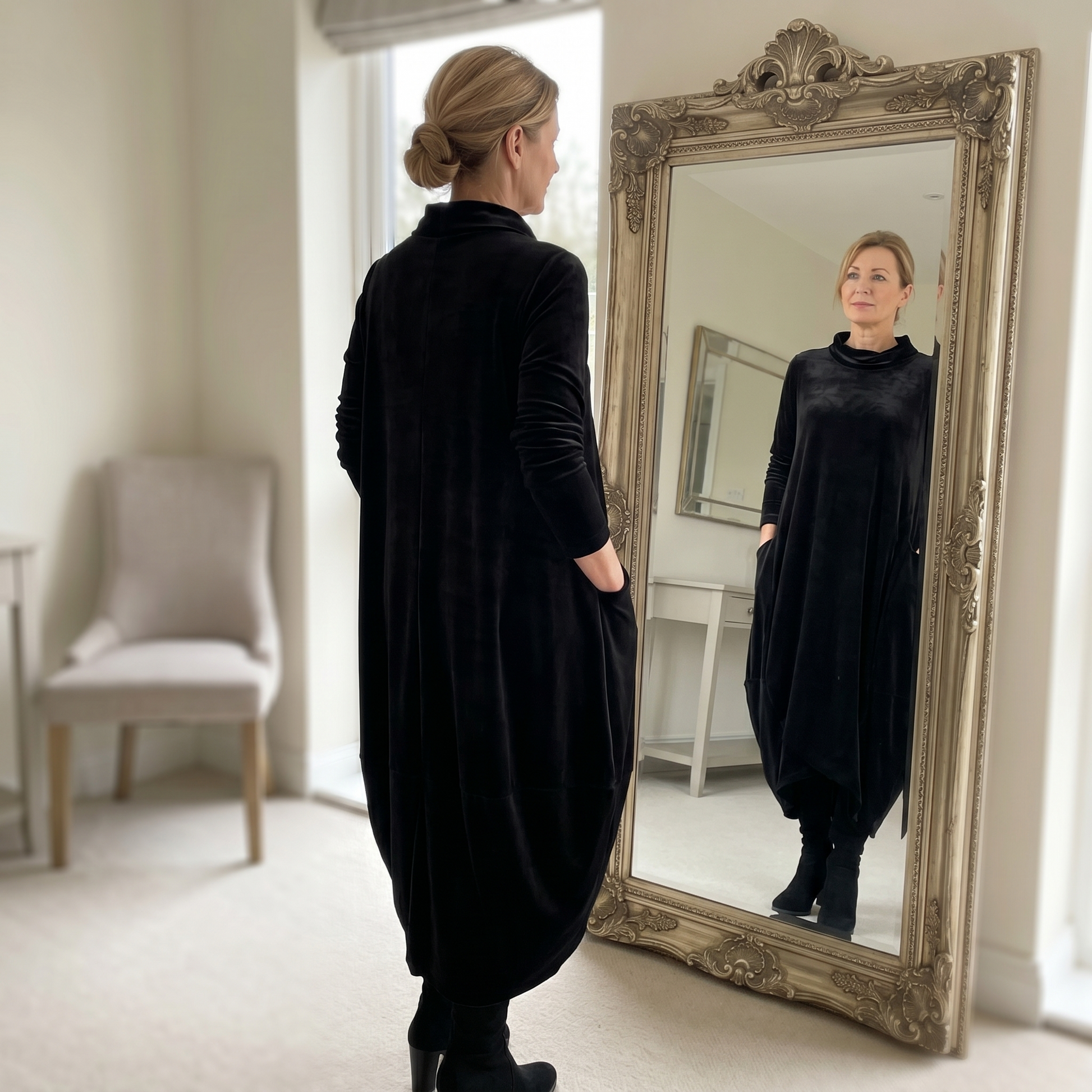 Thea | Women Velvet Dress